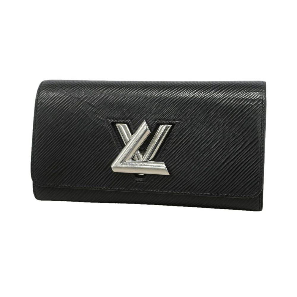 Louis Vuitton Epi Leather Portefeuille Twist Long Wallet M68309 Noir (Women's)